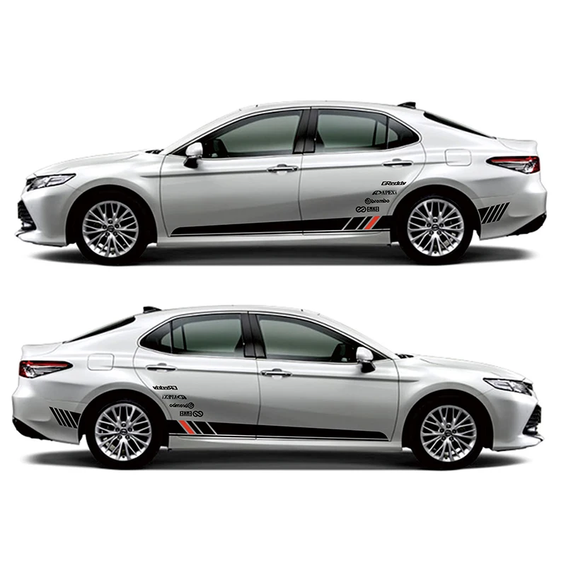 

Car Stickers For Toyota 2013-2018 Camry SE XSE Hybrid XLE Door Side Body Decor Sticker Auto Accessories