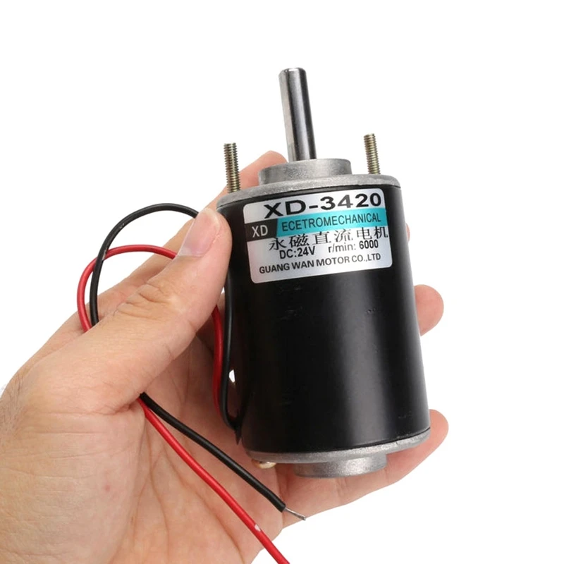 Новинка 3000/6000 об/мин DC12V/24 В Электрический постоянный магнит двигатель генератор мотор аксессуары Электрооборудование