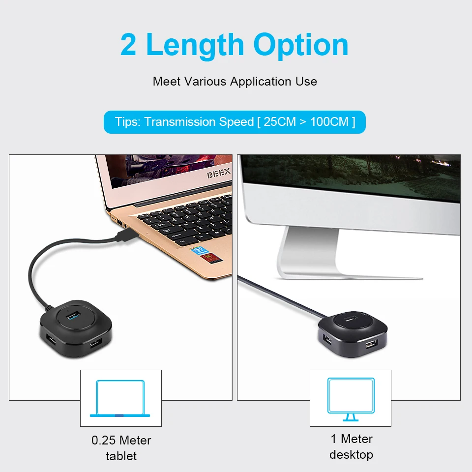 Usb хаб 3 0 Мульти USB концентратор 0/2 4 Порты и разъёмы s волоконно оптический кабель 25