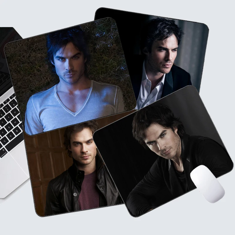 

Ian Somerhalder Vampire Diaries Mouse Pad Game Computer Cap Desk Mat Non-Slip Rubber Waterproof Office Mouse Mat