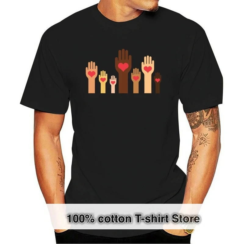 

Camiseta negra para hombres ropa de calle de moda