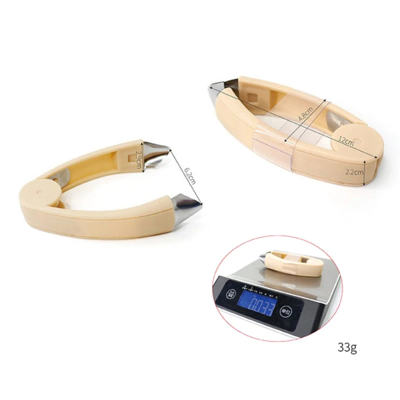 

1PC Pineapple Cutter Stainless Steel Pineapple Slicer Clips Strawberry Pineapple Seed Remover Clip For Home Kitchen Gadgets