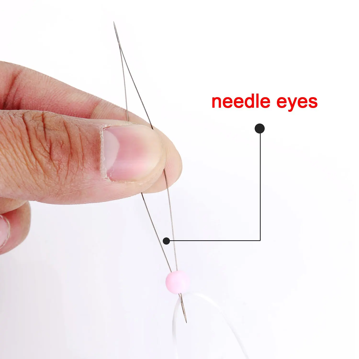 

5 Pcs Beaded Needle Open Beaded Needle DIY Beaded Needle Making Beaded Supplies Handmade Pins Jewelry Accessories Tools