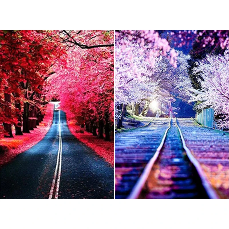 

SenyuArt 5D DIY Diamond Painting Full Drill Square Cross Stitch Tree Craft Embroidery Mosaic Landscape Handmade Room Home Decor