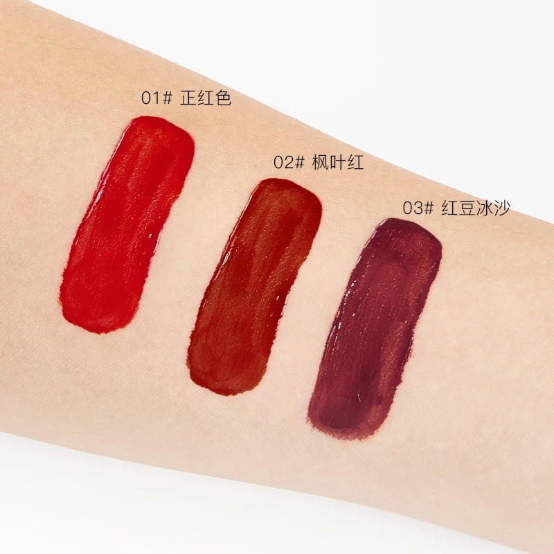 3 шт./компл. Увлажняющий блеск для губ от HIH сексуальный красный фиолетовый