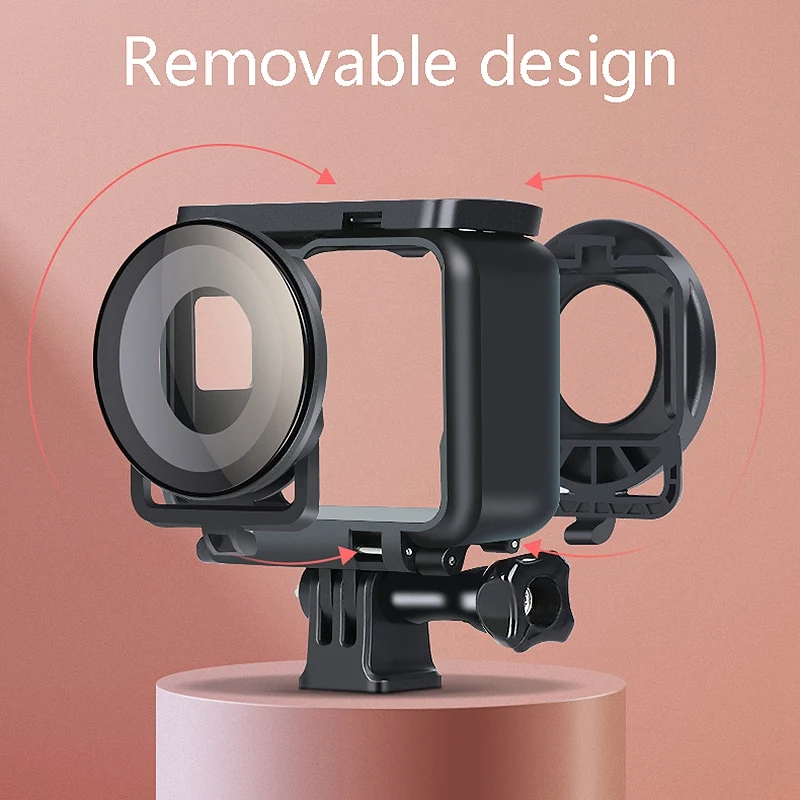 for Insta 360 One R 4K Camera Accessories Dual-Lens Mod Glass Protector Guards Caps Protective Frame Case Housing | Электроника