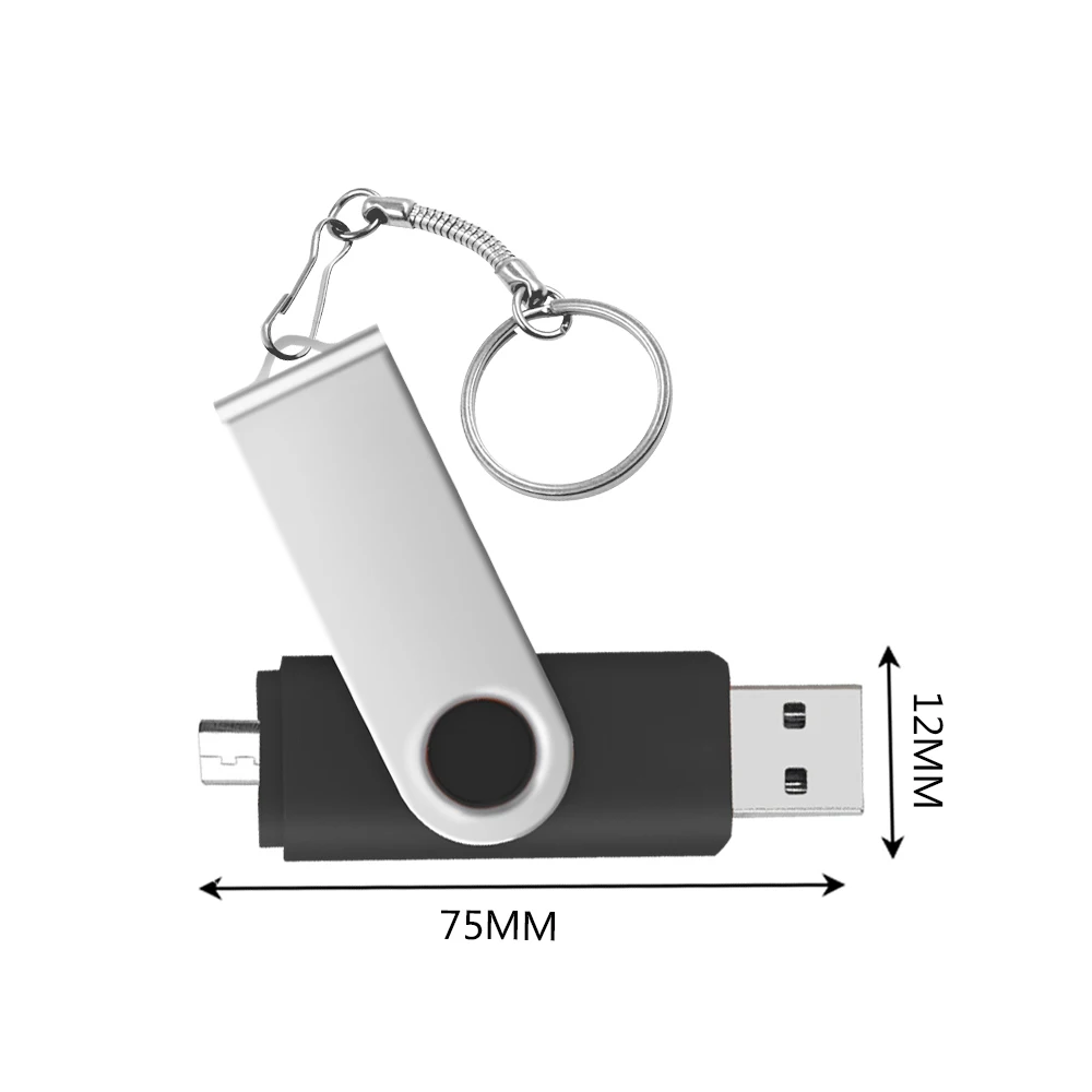 

USB Flash Drive 3 IN 1 USB3.0 & MIRCO OTG Pen Drive 64GB 128GB 256GB 512GB High Speed USB Stick Pendrives WITH type c dapter