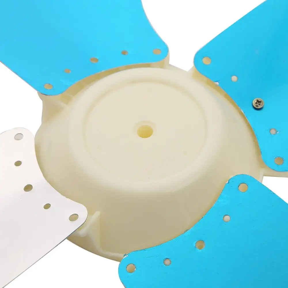 18 Inch Big Wind Fan Blade Premium Aluminum Four Leaves Cooling Impellor with Nut Cover Household Stand/Table Fanner Accessories |