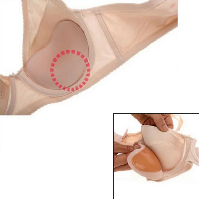 Силиконовый чехол для сосков бюстгальтер с невидимой подкладкой в форме сердца