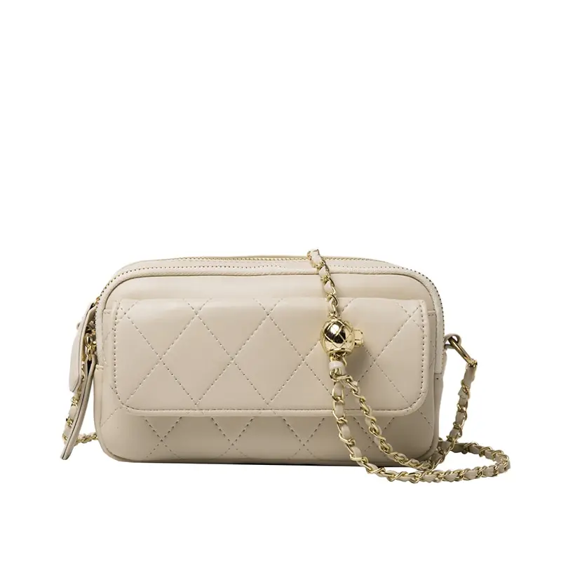 

Chain Designer Branded Mini PU Leather Crossbody Bags For Women 2020 Shoulder Handbags Female Travel Trending Hand Bag