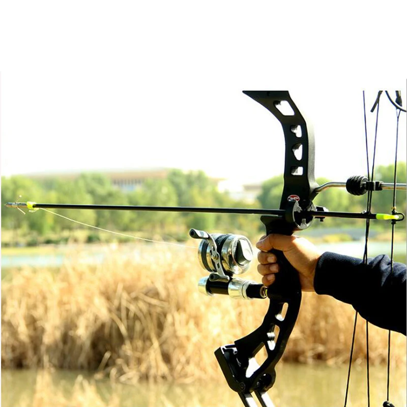 6 шт. 33 дюймов стрельба из лука Рыбная ловля Стрела диаметр 8 мм стрелы наконечники