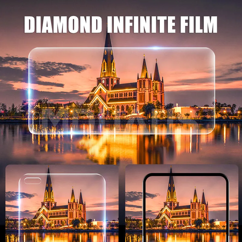 9H Full Cover Tempered Glass For Huawei P30 P40 Lite P Smart Z 2019 Screen Protector Huawei P20 Pro P10 Lite Plus Glass Film