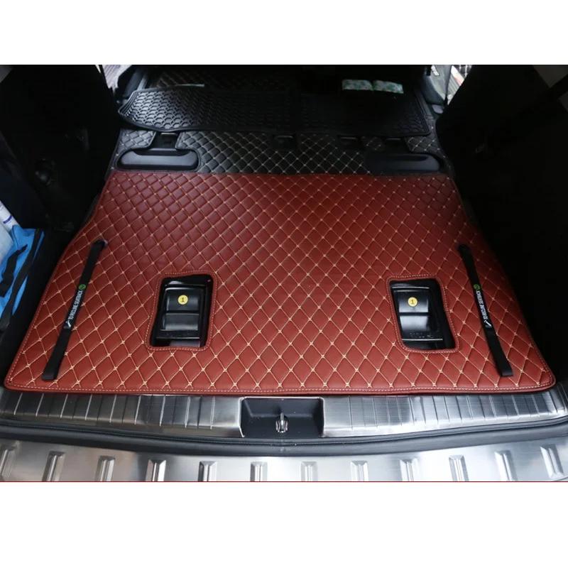 Кожаный коврик для багажника автомобиля подкладка груза Toyota Sienna 2011 2012 2013 2014 2015 2019