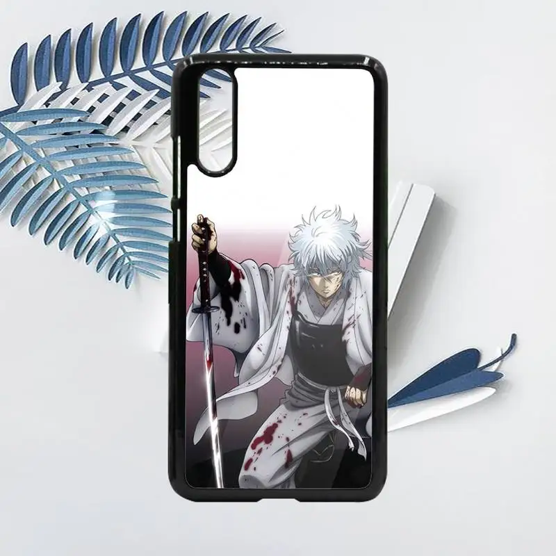

Japan anime Gintama Gintoki Phone Case PC For Samsung galaxy S note 8 9 20 10 e lite2019 plus pro ultra