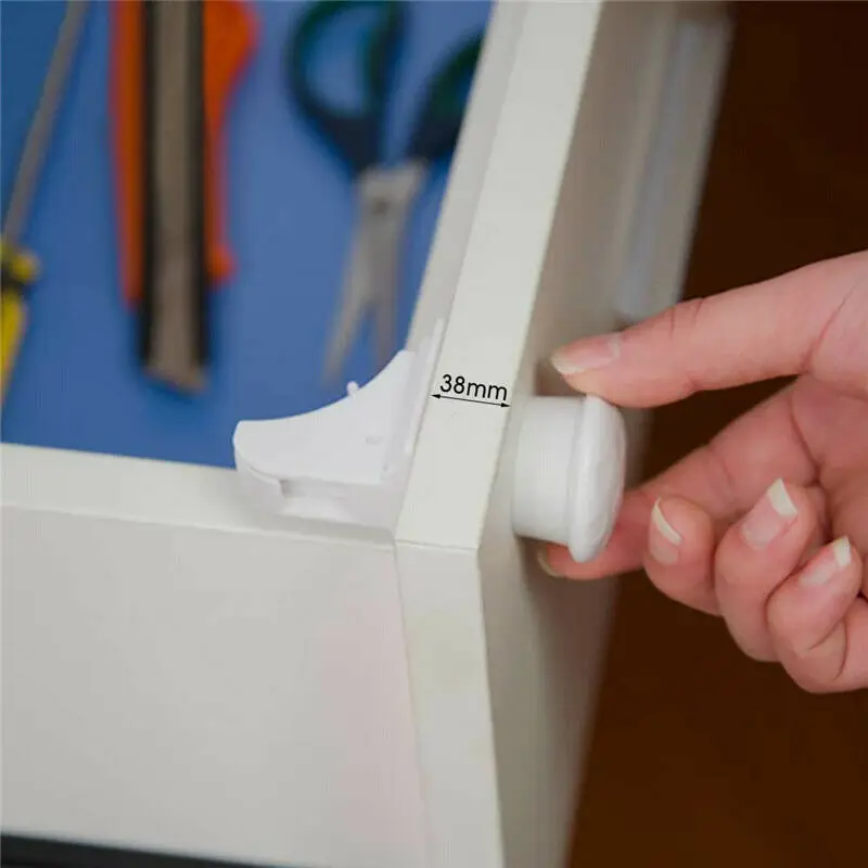 Магнитный Невидимый замок для шкафа детей домашних животных 4/8 шт. | Мебель