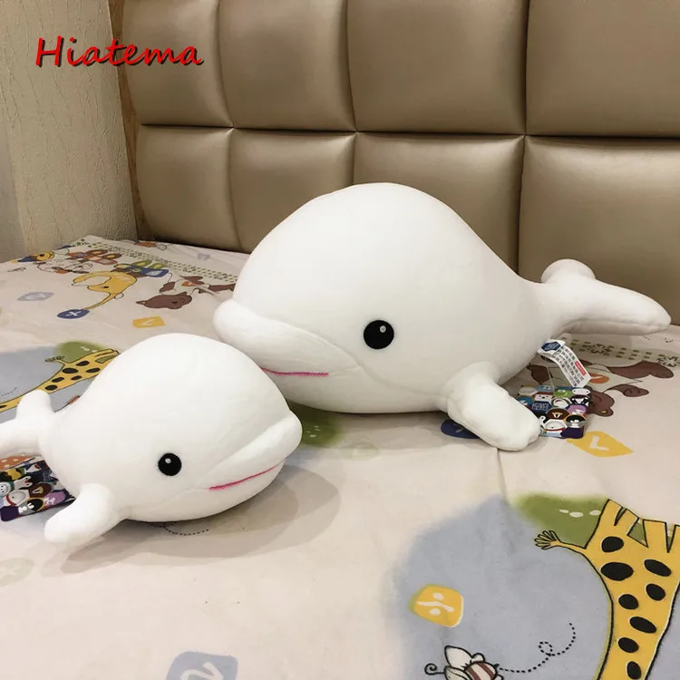

24cm to 38cm Lovely Soft Whale Doll Short Plush Nanopartic Animals Stuffed Toy For Xmas Gift