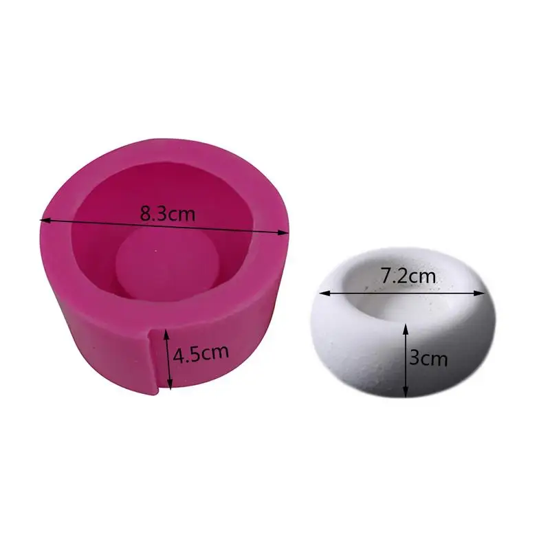 Силиконовые свечи формы силиконовые бетонные DIY цветочный горшок ручной работы