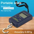 Мини цифровой светодиодный мини крановые весы 40 кг10 г портативные весы карманные электронные кухонные весы с крюком