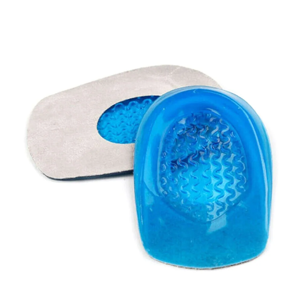 

1 Pair Silicone Heel Orthopedic Surface Tissue Insoles for Bone Spurs Pain Relief New Gel Insoles Arch Support Kids Shoe Pad