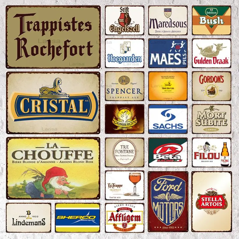 

Brand Vintage Tin Sign Fashion Metal Poster Wall Decoration Club Man Cave Pub Kitchen Plates Wall Art Metal Painting