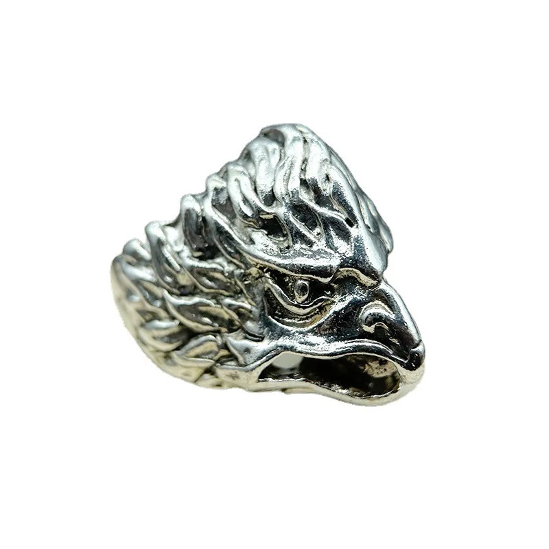

Vintage Punk Eagle Ring Punk Fierce Silver Colour Men's Ring Gothic Animal Ring Accessories Gift Party 2021 Trend