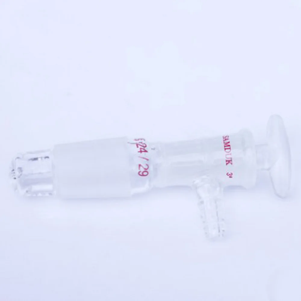 1 шт лабораторный стеклянный вакуумный клапан соединитель 24/29 для стеклянной