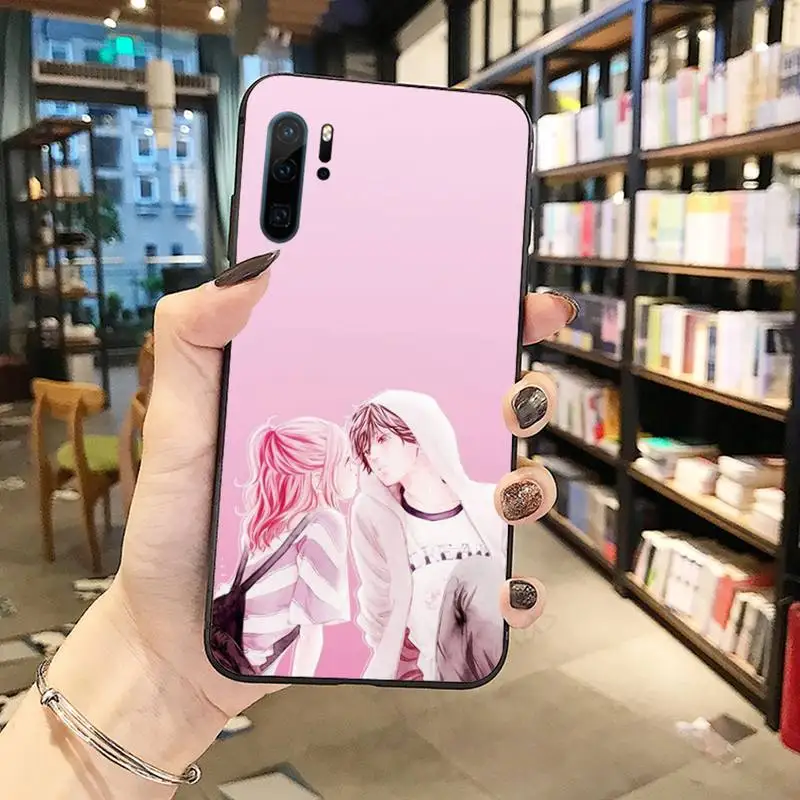 

Ao Haru Ride Love lovely Phone Case For huawei P 30 40 20 lite pro smart 2019 honor 10 i lite 8x nova 5t mate 20 pro coque