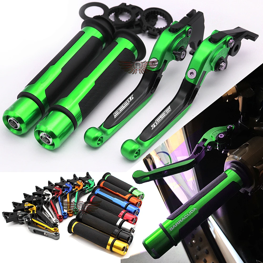 Складные Выдвижные рычаги тормозной муфты для Kawasaki Ninja ZX6R 636 ZX6RR ZX 6R 6RR 2007
