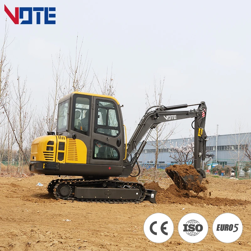 

New Type 5 Ton Mini Hydraulic Crawler Excavator Diesel Digger Machine Low Price Sale