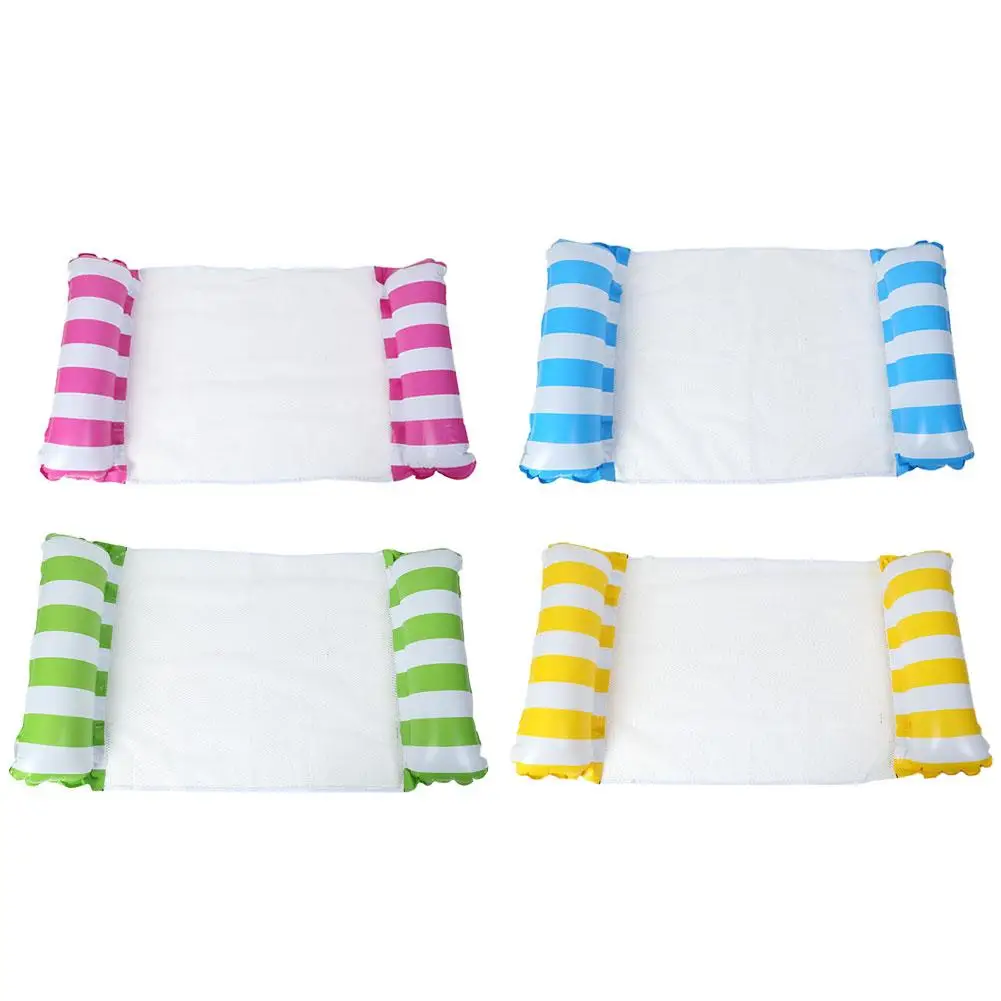 

New Water Hammock Inflatable Floating Mattress Swimming Pool Lounge Bed Swimming Ring Pool Party Toys for Adult Kids Gifts