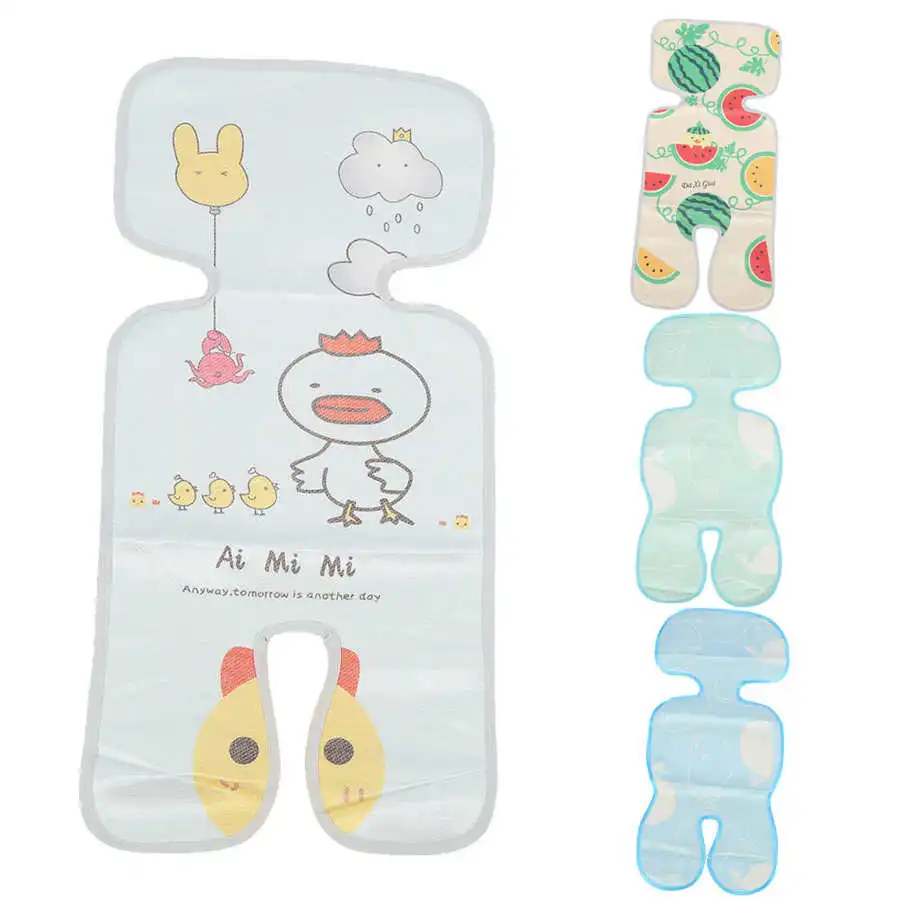 Летняя охлаждающая подушка для коляски дышащая подстилка универсальный матрас