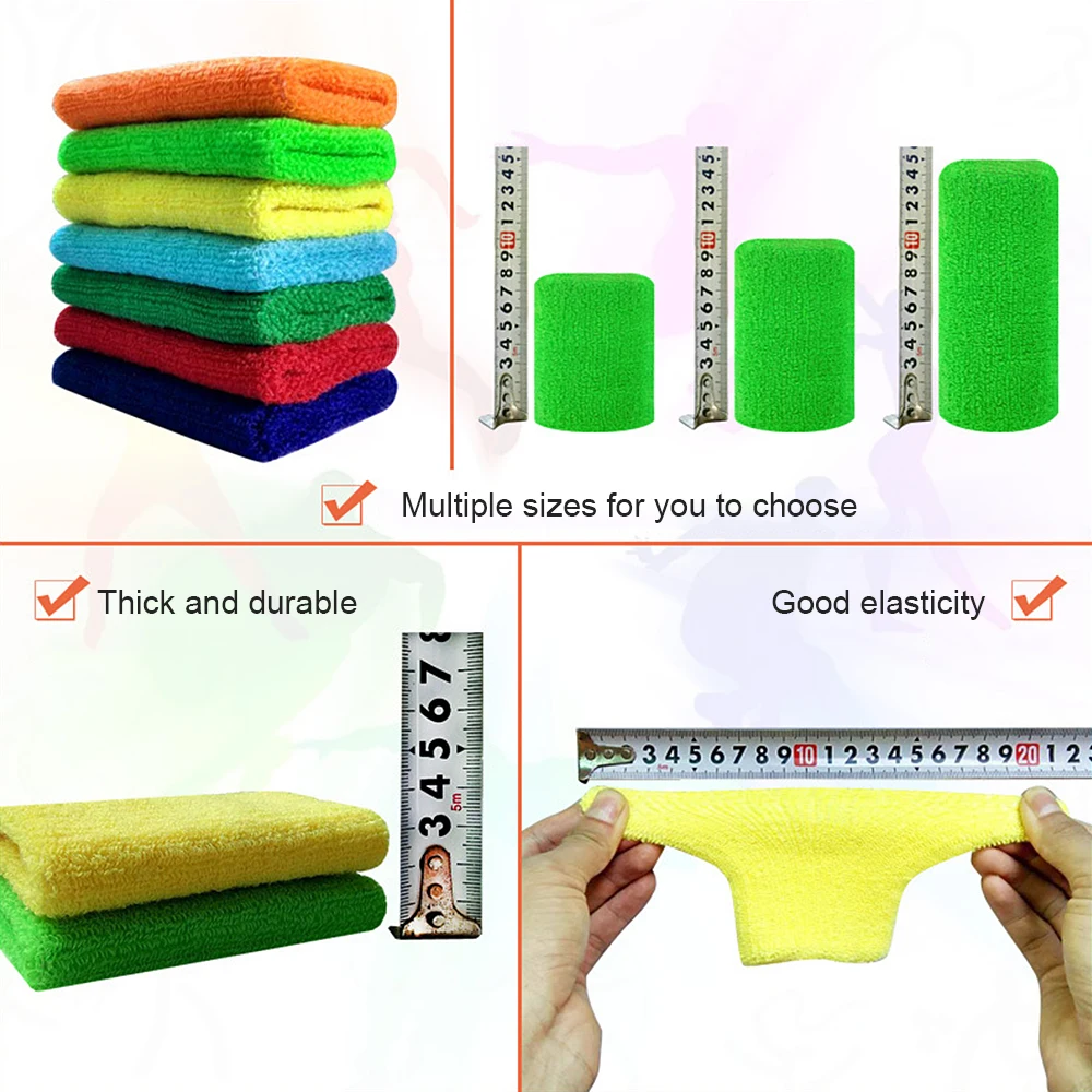 Спортивные повязки на запястье впитывающие влагу спортивные хлопковые для пота
