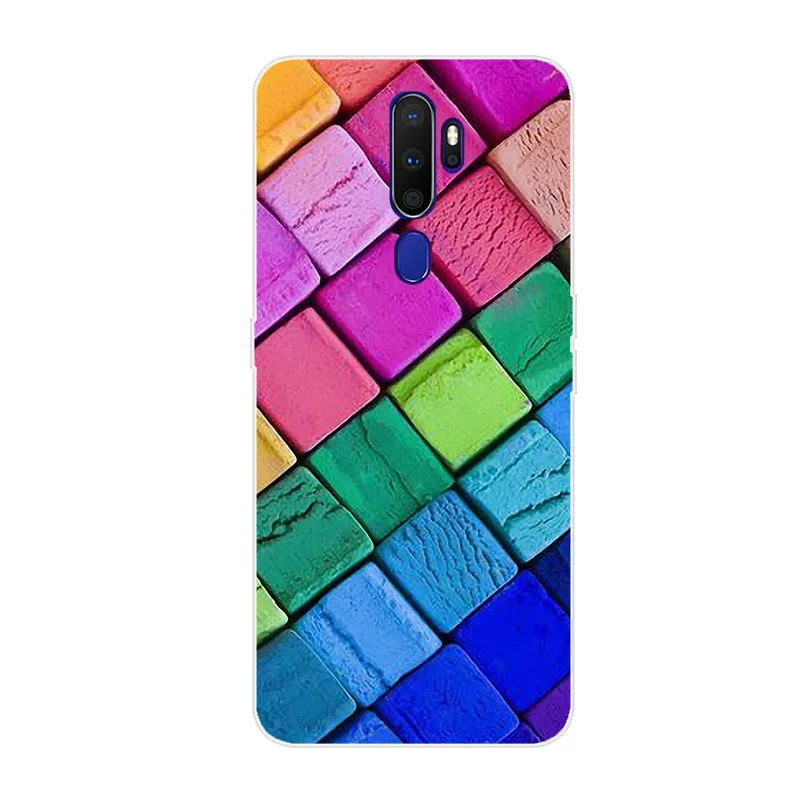 Чехол для телефона OPPO A5 2020Cassa Del Telefono Molle Silicone di TPU Della Copertura Per 2020 capa Carino Respingente |