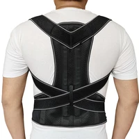 unisex magnetic therapy lumbar shoulder posture corrector pain relief back brace support belt s xxl for women man
