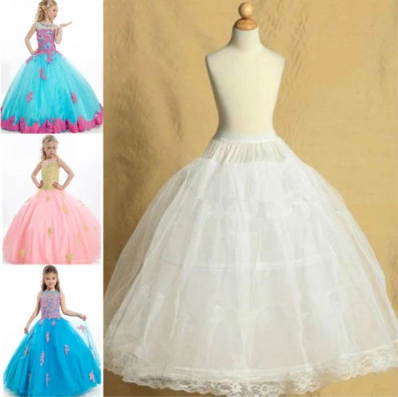 

Petticoats for Flower Girls Dresses Little Girls Crinoline Lolita Underskirt Wedding Accessory