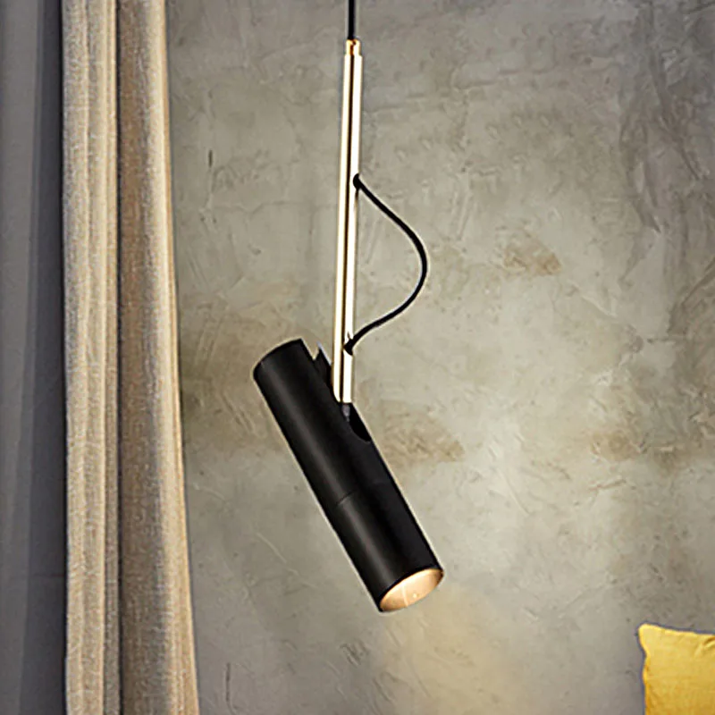LukLoy Modern LED Pendant Light Bedside Hanging Lamp Spotlights Bedroom Rotatable Spot Suspension Lighting | Лампы и освещение
