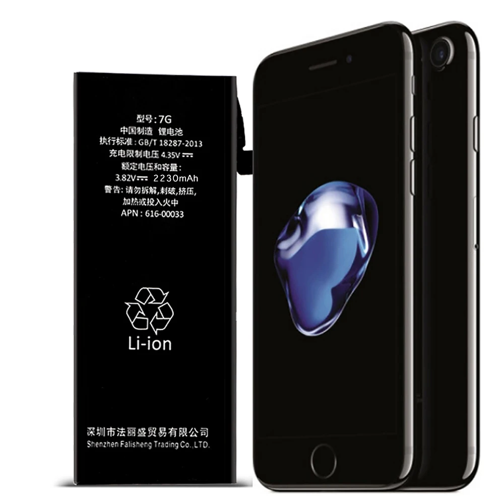 100% оригинальный новый телефонный аккумулятор для Apple iPhone 7 7G 0 цикл i7 сменные