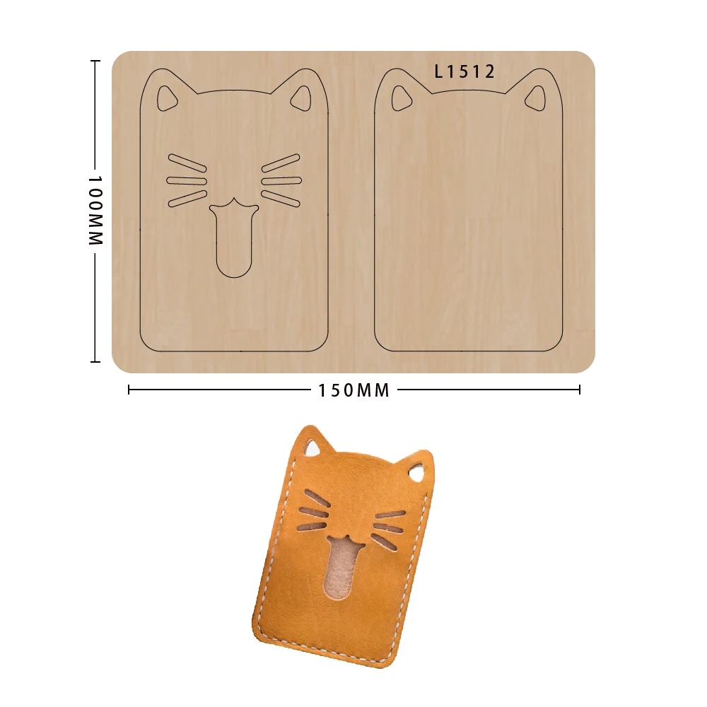 

Scrapbooking new dies and stamps Cat card package special-shaped cutting knife mold Suitable for big shot sizzix machines