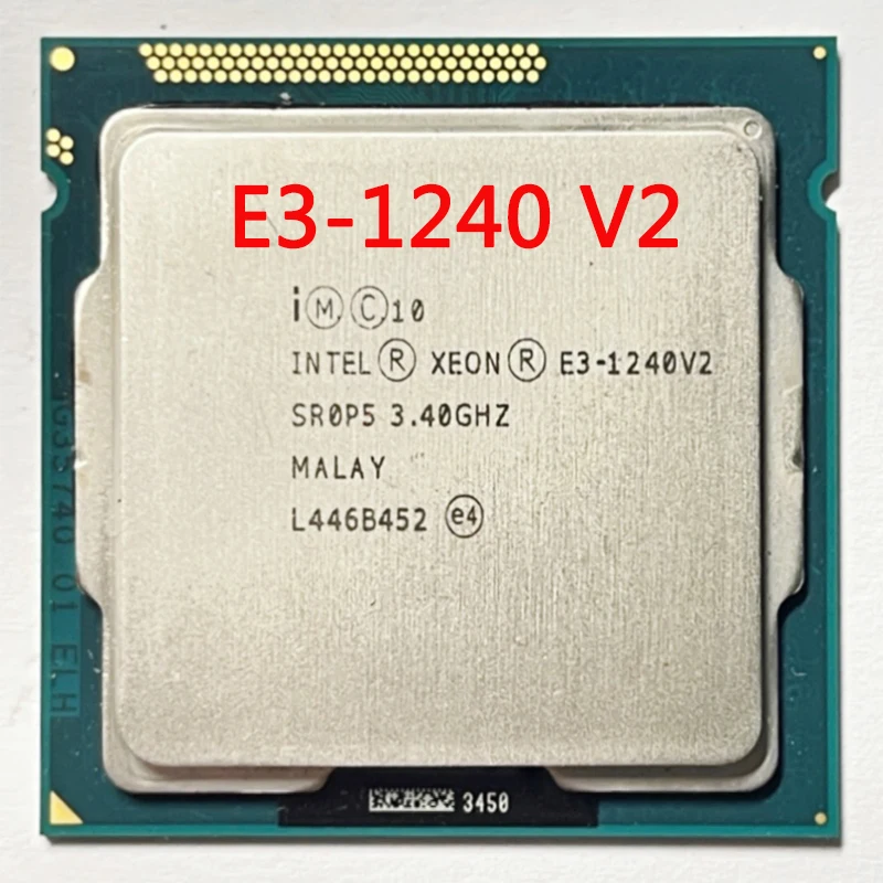 

Процессор Intel Xeon E3-1240 v2 E3 1240v2 E3 1240 v2 3,4 ГГц четырехъядерный, 8M 69W LGA 1155