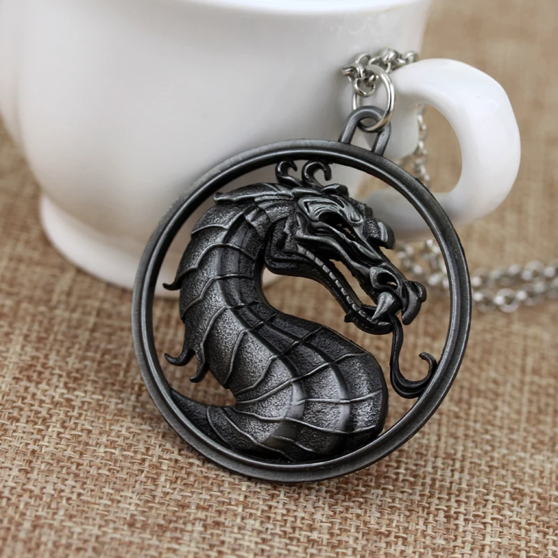 Ювелирные изделия из фильма файтинги ожерелье мертал Комбат винтажная Большая