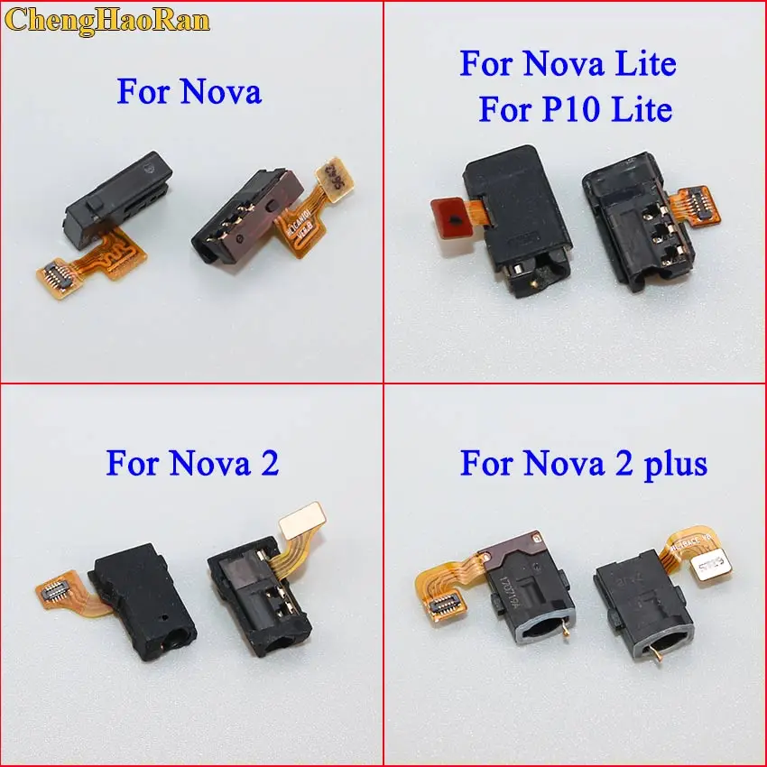 ChengHaoRan 1 шт. наушники аудио разъем гибкий кабель для Huawei Nova A2 p10 lite 2 Plus Запасная
