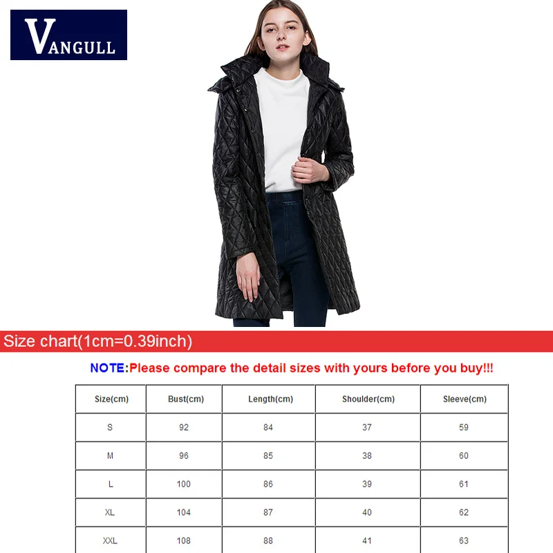 

Fashionabl Winter 2018 New Brand Women Long Warm Hooded Parka Cotton Pattern Coats Clothing Female jackets Overcoat
