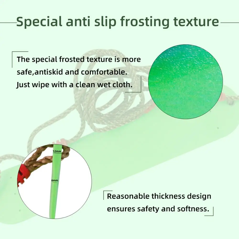 Уличные детские качели с веревкой безопасное сиденье для детского сада