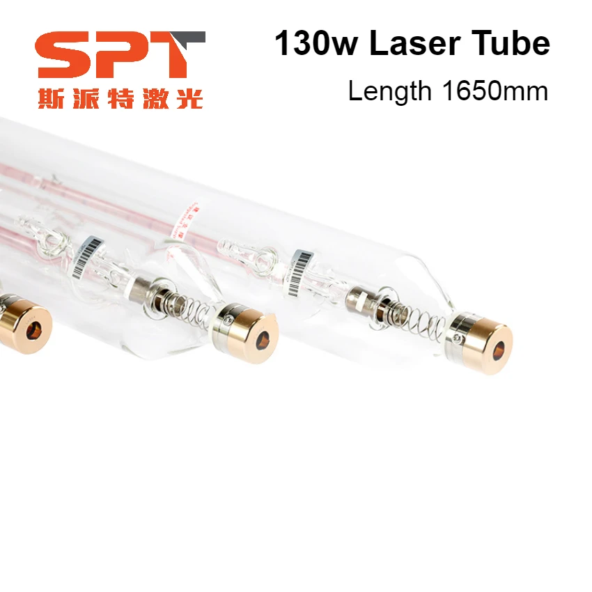 Лазерная трубка 130 Вт co2 лазерная для диоксида углерода 1650 мм 80 диаметр 10000 часов |