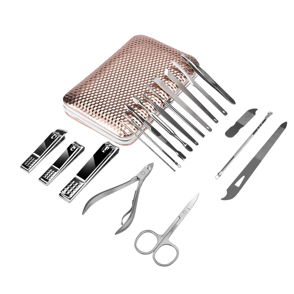 1 Набор черная машинка для стрижки ногтей из нержавеющей стали триммер ушей набор