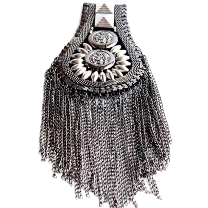 1 шт. эполет брошь в стиле панк с эпалетами через плечо ручная работа аксессуары