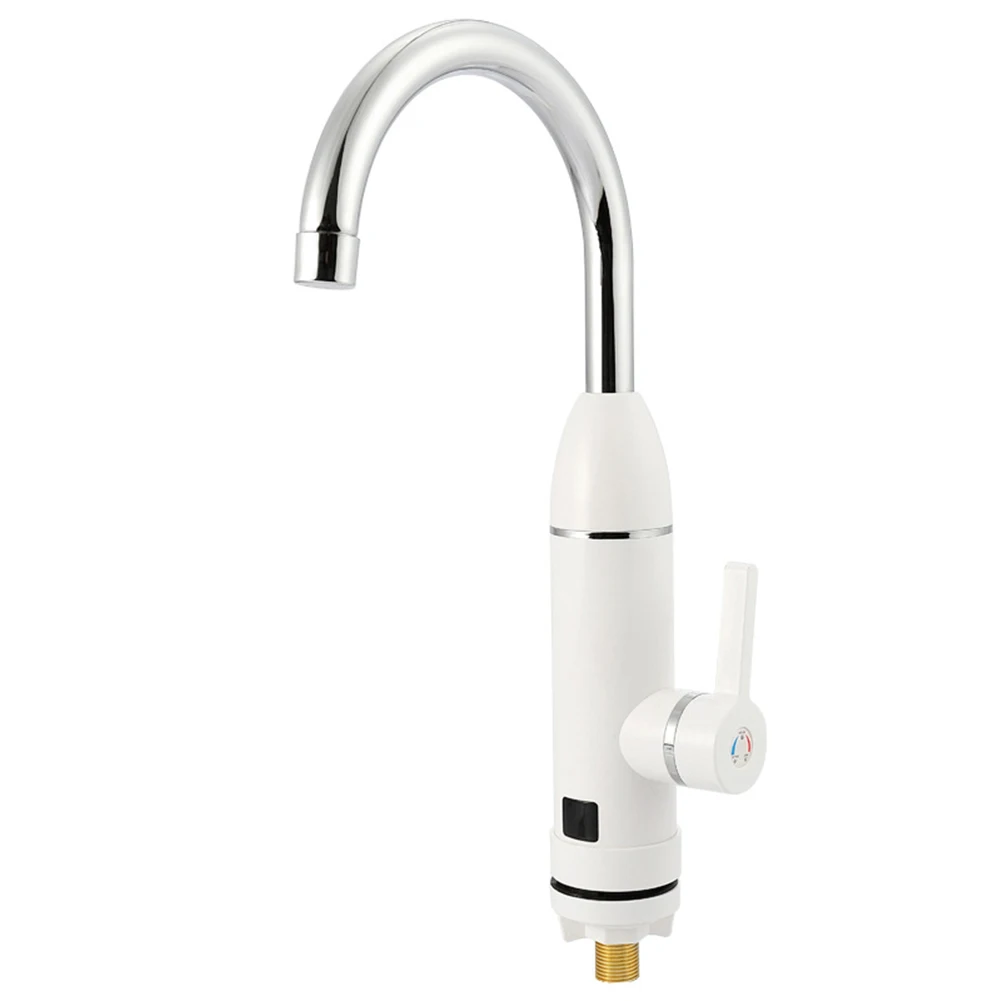 bathroom kitchen instant heating water faucet rotatable 220v electric hot water heater water tap with led temperature display free global shipping
