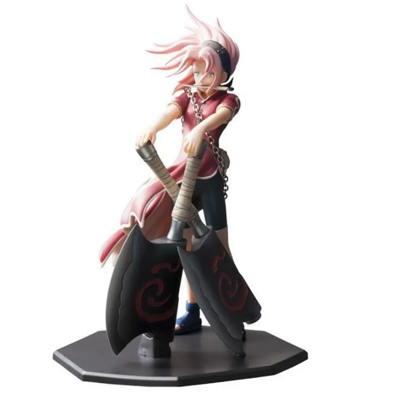 Аниме Наруто фигурка Харуно Сакура ПВХ доставка Brinquedos модель статуя девушка Figma