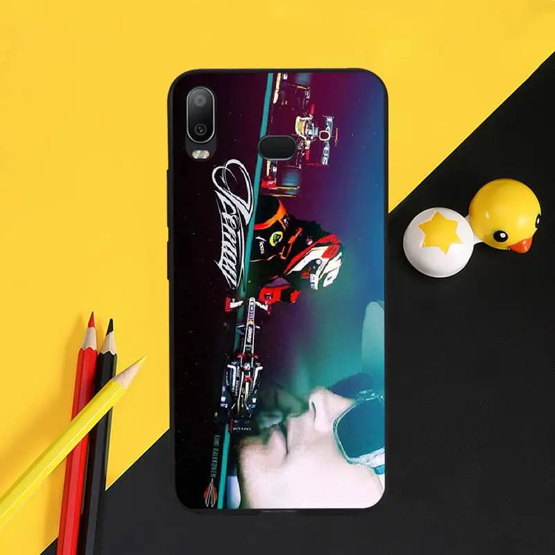 PENGHUWAN Kimi Raikkonen F1 Just Leave Me Alone Coque Shell Phone Case For Samsung A10 A20 A30 A40 A50 A70 A71 A51 A6 A8 2018 |