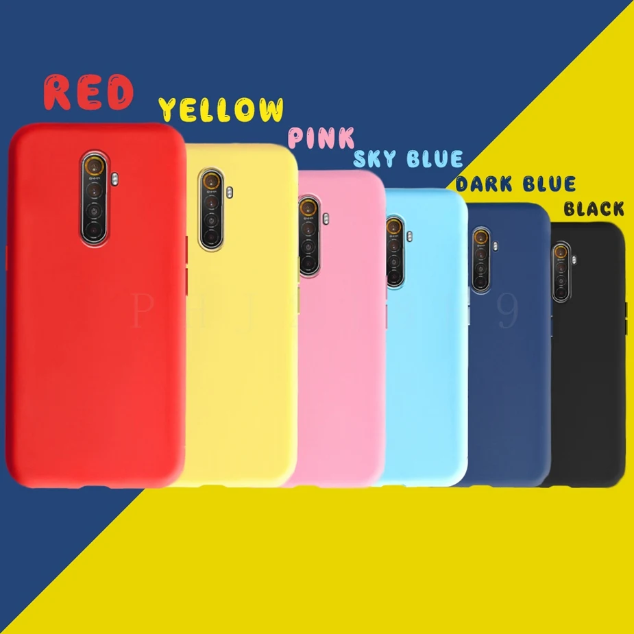 Чехол для OPPO Realme X2 Pro X 2 XT мягкий силиконовый матовый чехол из ТПУ задняя крышка